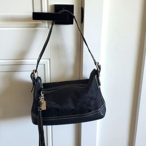 Coach black handbag